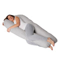 Travesseiro de Corpo para Gestantes - Confortável e Apoio Ideal.