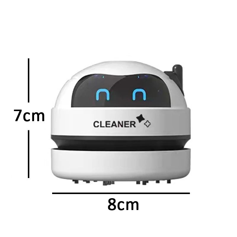 Mini Aspirador de Mesa para Limpeza de Pó e Teclado - Remove Migalhas com Qualidade.